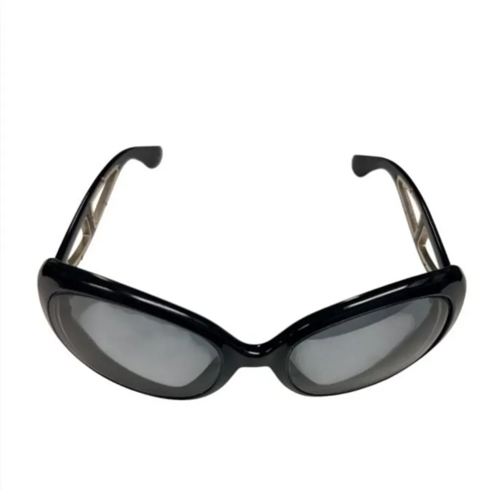 Michael Kors Sanibel Black Oversized Cutout Sunglasses MKS664 Frames ***READ